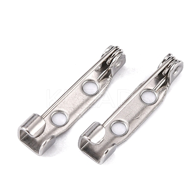 Tarnish Resistant 304 Stainless Steel Pin Brooch Back Bar Findings LS-STAS-Q184-01-1