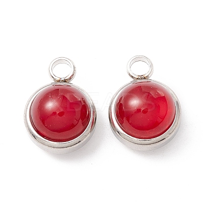 Natural Carnelian Charms G-K325-01P-05-1