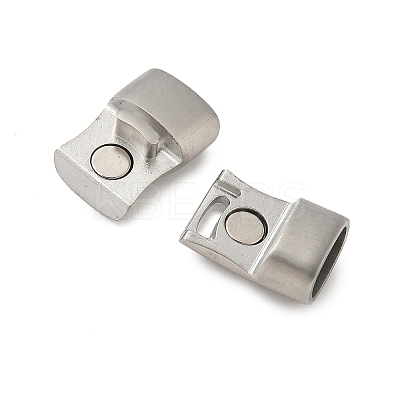 304 Stainless Steel Magnetic Clasps STAS-Z147-25P-1