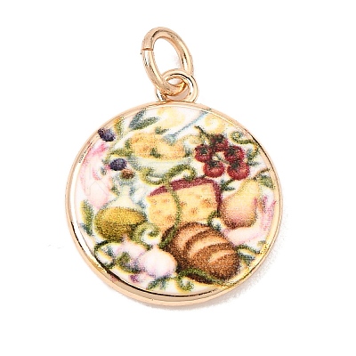 Brass Pendants KK-CBA867D-01G-B-1