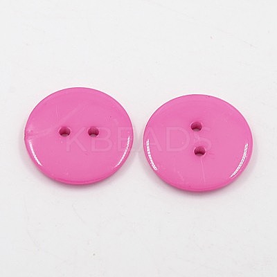 Acrylic Sewing Buttons BUTT-E084-B-02-1