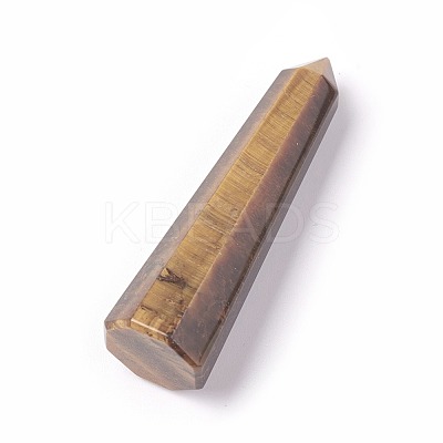 Natural Tiger Eye Pointed Beads G-I220-06-1