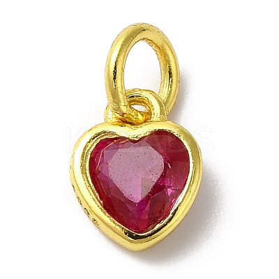 925 Sterling Silver Birthstone Charms STER-M0120-02A-G-1