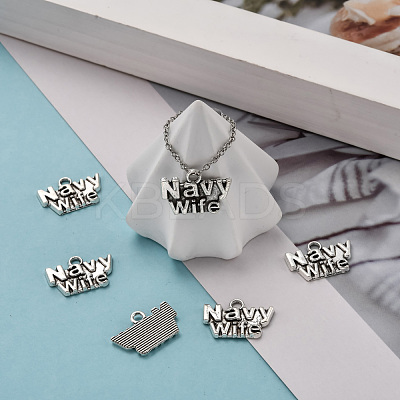 Tibetan Style Alloy Pendants X-TIBE-Q051-11AS-LF-1