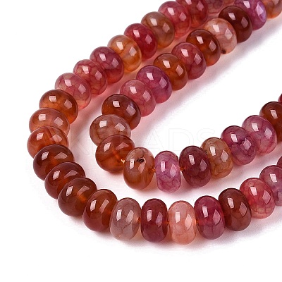 Natural Agate Beads Strands G-Q613-01E-07-1