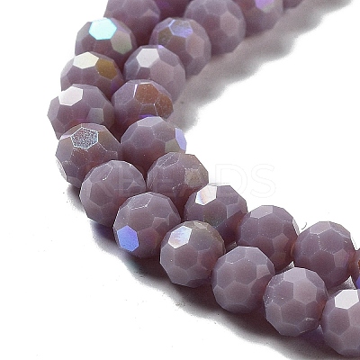 Opaque Glass Beads Strands EGLA-A035-P6mm-L11-1