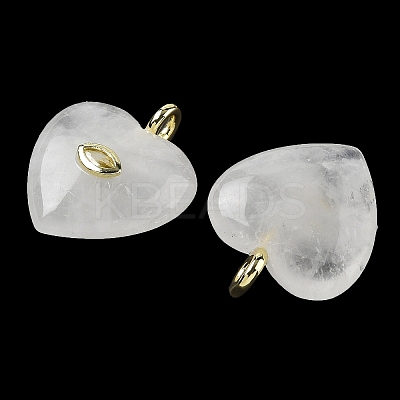 Natural Quartz Crystal Pendants G-P585-03G-08-1