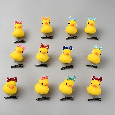 Wool with Alligator Hair Clips for Girl PHAR-TAC0007-04C-1