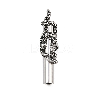316 Surgical Big Stainless Steel Pendants STAS-Z165-15AS-01-1