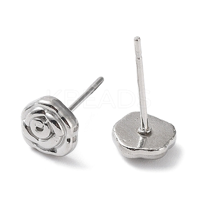 Non-Tarnish 304 Stainless Steel Stud Earrings EJEW-Q788-07P-1
