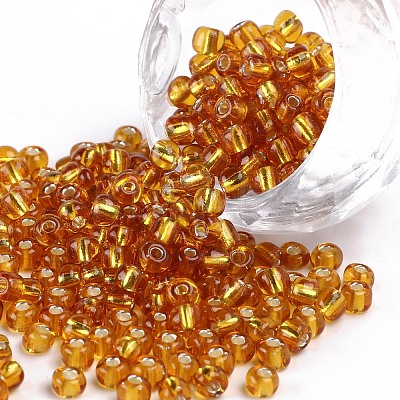 6/0 Glass Seed Beads SEED-US0003-4mm-22B-1