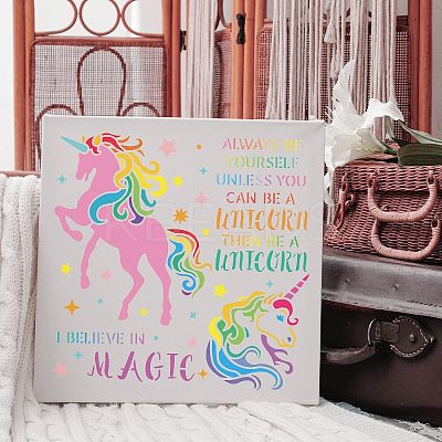 Plastic Reusable Drawing Painting Stencils Templates DIY-WH0172-365-1