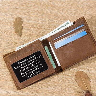 Stainless Steel Blank Thermal Transfer Cards and Paper Envelopes DIY-FG0001-74E-1