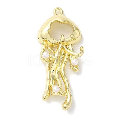 Rack Plating Alloy Pendants FIND-I039-013G-1