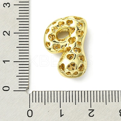Rack Plating Brass Cubic Zirconia Pendants KK-S378-02G-P-1