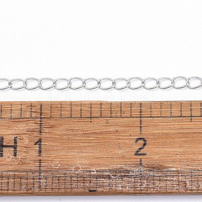 Brass Twisted Chains CHC-Q001-5x4mm-P-1