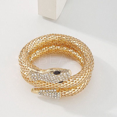 Alloy Popcorn Chain Bracelets BJEW-Z018-01G-1