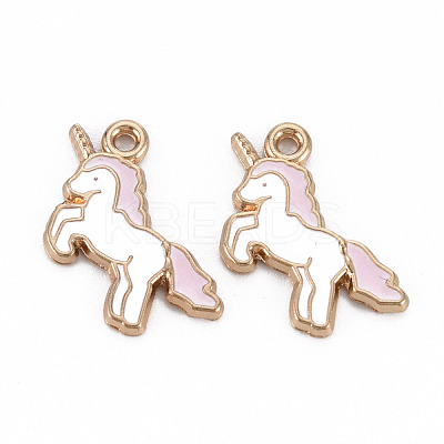 Alloy Enamel Pendants ENAM-S126-095-NR-1