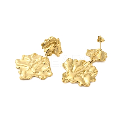 304 Stainless Steel Stud Earrings for Women EJEW-U020-06G-1
