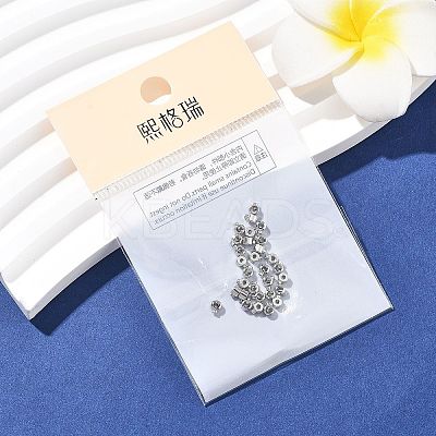SHEGRACE Brass Crimp Beads XGRPCH055-186P-1