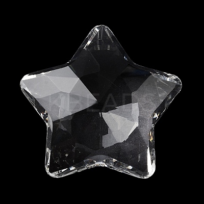 Electroplated Glass Pendants GLAA-G122-05E-1