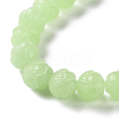Synthetic Coral Carved Beads Strands CORA-XCP0001-01-1