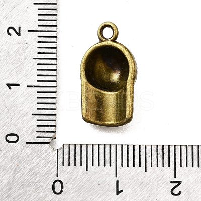 Tibetan Style Alloy Pendants TIBE-L008-08AB-1