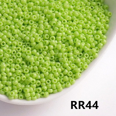 Opaque 11/0 Glass Seed Beads SEED-I013-2mm-RR44-1