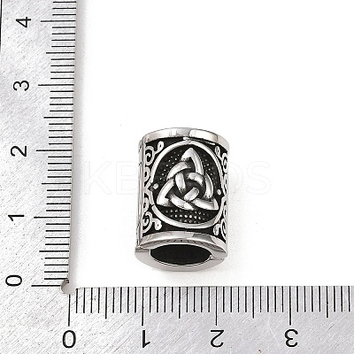 Viking 304 Stainless Steel European Beads STAS-Z171-05AS-1