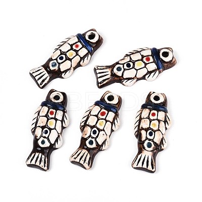 Handmade Porcelain Big Pendants PORC-T133-41-1
