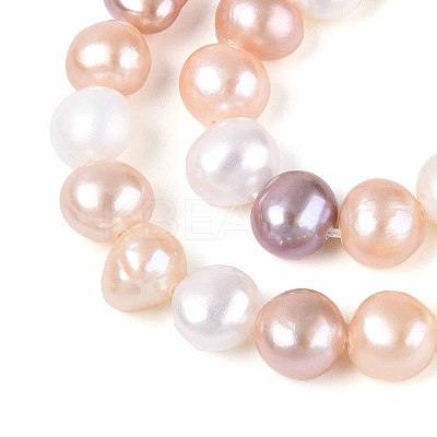 Natural Cultured Freshwater Pearl Beads Strands PEAR-N014-05M-02-1