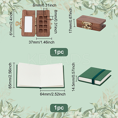 Watercolor Papers AJEW-FG0003-91B-1