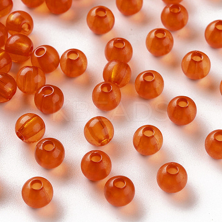 Transparent Acrylic Beads LS-MACR-S370-A6mm-726-1