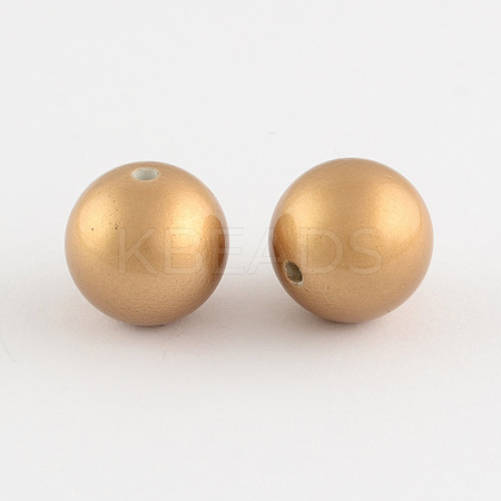 ABS Plastic Imitation Pearl Round Beads SACR-S074-20mm-A58-1