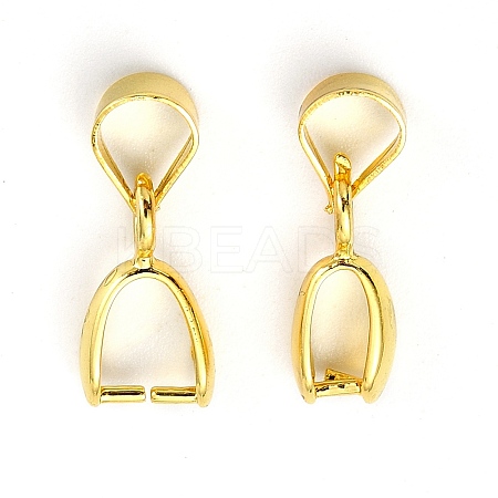 Grade AA Brass Ice Pick Pinch Bails for Pendant Making LS-KK-M008-a-08G-NR-1