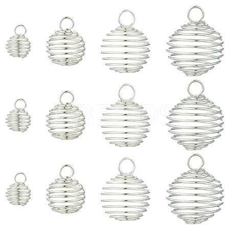 20Pcs 4 Styles Iron Wire Pendants IFIN-FS0001-46P-1