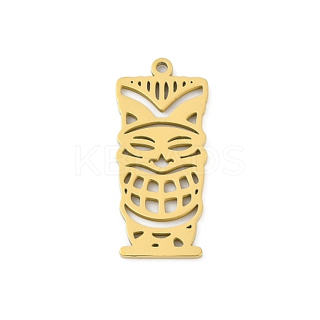 304 Stainless Steel Pendants STAS-U041-03A-G-1