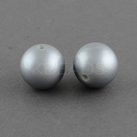 ABS Plastic Imitation Pearl Round Beads SACR-S074-8mm-A59-1