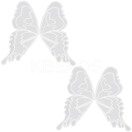 Polyester & Cotton Embroidery Sew On Clothing Patches PATC-WH20004-04B-02-1