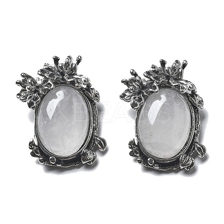 Natural Quartz Crystal Pendants G-H083-01AS-10-1