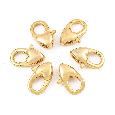 SHEGRACE Brass Lobster Claw Clasps XGR0013P-06P-1