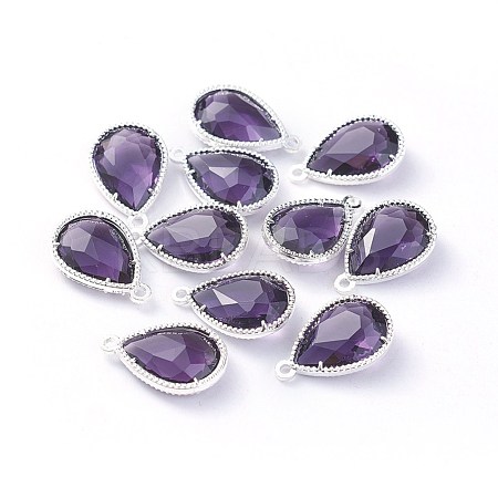 Glass Pendants GLAA-A037-G-12S-1