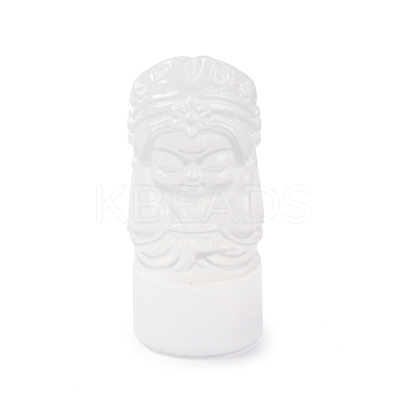 Natural Selenite Figurines DJEW-Q006-01M-1