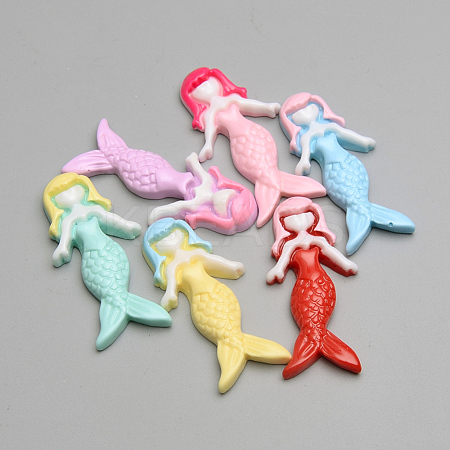 Resin Cabochons CRES-Q196-03-1