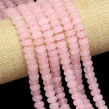 Natural Malaysia Jade Beads Strands G-B165-G01-5x8mm-19-1