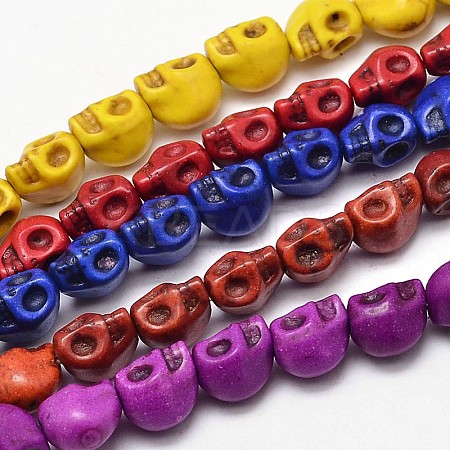 Dyed Synthetic Turquoise Bead Strands G-M145-M-A-1
