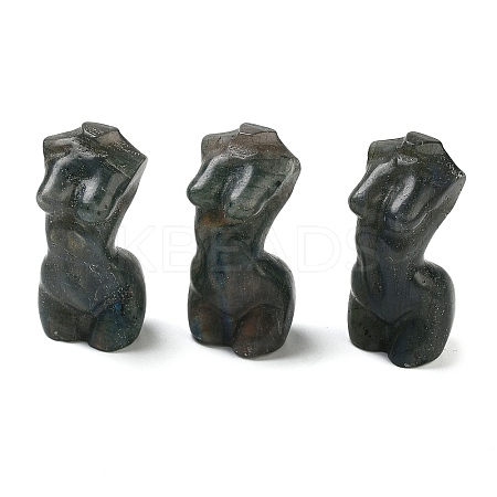 Natural Labradorite Carved Sexy Lady Model Figurines X-G-C152-13-1