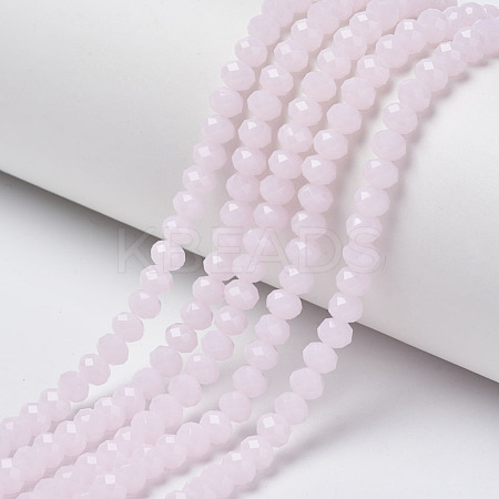 Glass Beads Strands X-EGLA-A034-J8mm-D02-1