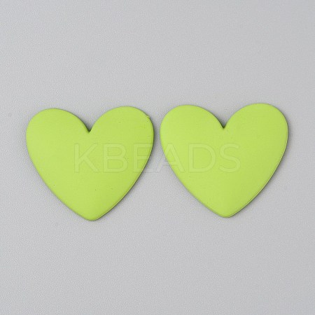 Opaque Resin Cabochons RESI-WH0041-03D-1