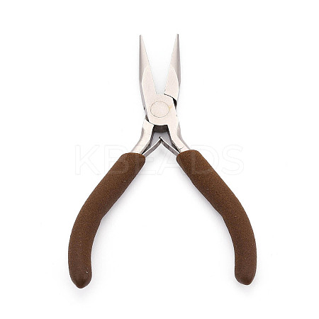 55# Steel Needle Nose Pliers with Non-Slip Comfort Grip Handles TOOL-N008-13-1
